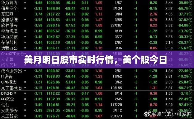 美月明日股市实时行情,美个股今日