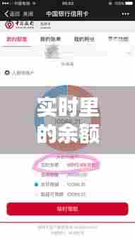 实时里的余额是什么意思,实时里的余额是什么意思呀