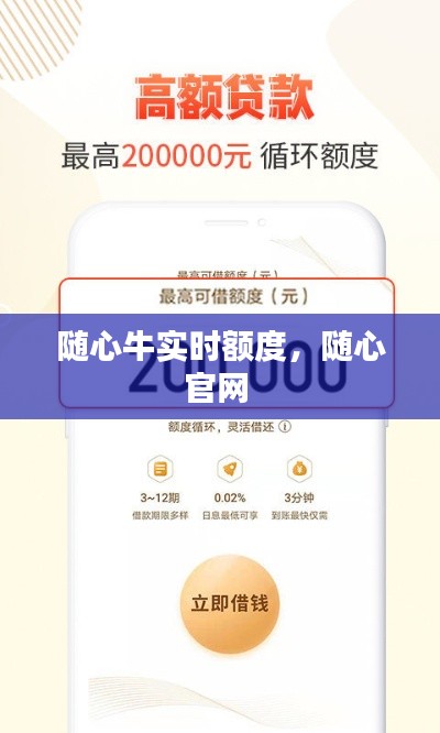 随心牛实时额度,随心官网