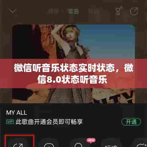 微信听音乐状态实时状态,微信8.0状态听音乐