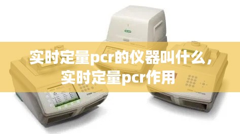 实时定量pcr的仪器叫什么,实时定量pcr作用