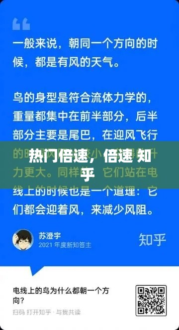 热门倍速,倍速 知乎
