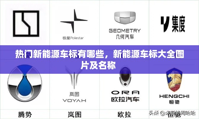 热门新能源车标有哪些,新能源车标大全图片及名称