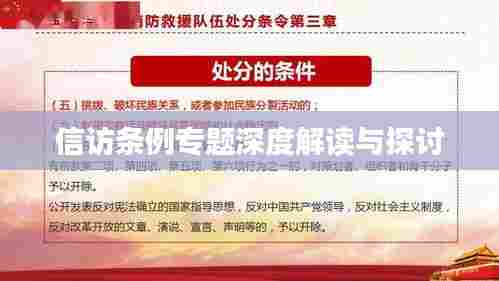 信访条例专题深度解读与探讨