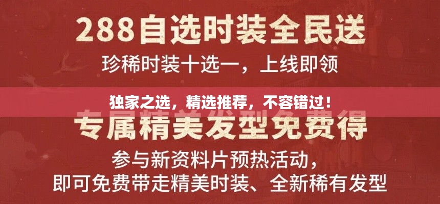 独家之选,精选推荐,不容错过!