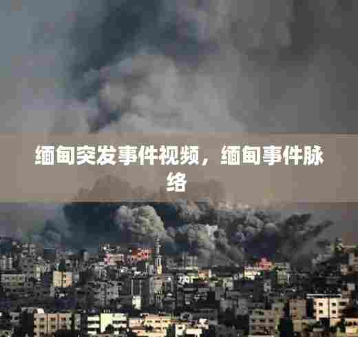 缅甸突发事件视频，缅甸事件脉络 