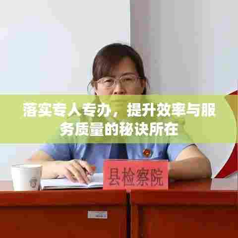 落实专人专办,提升效率与服务质量的秘诀所在