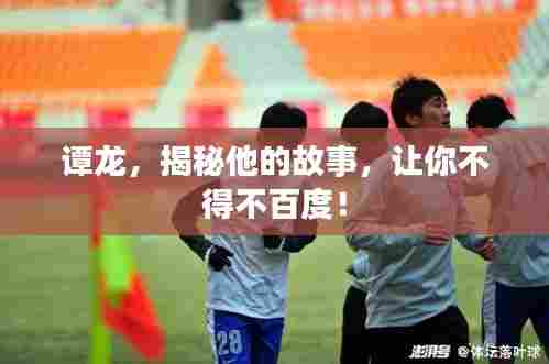 谭龙，揭秘他的故事，让你不得不百度！
