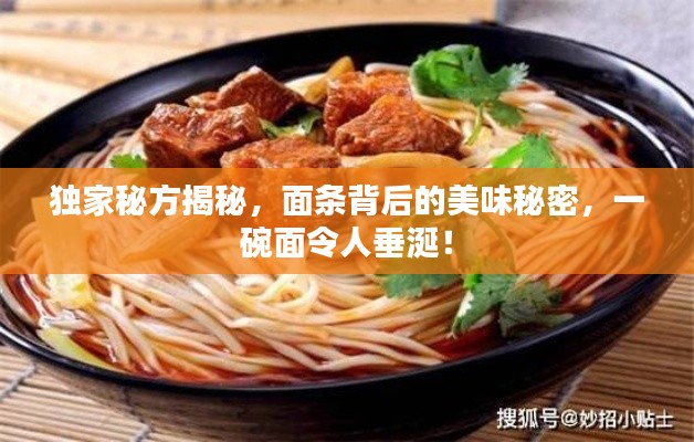 独家秘方揭秘，面条背后的美味秘密，一碗面令人垂涎！
