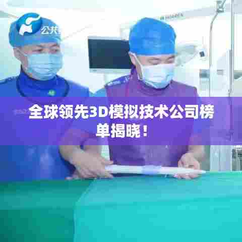 全球领先3D模拟技术公司榜单揭晓!