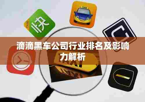 滴滴黑车公司行业排名及影响力解析