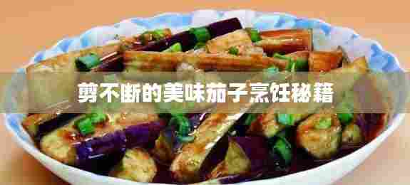 剪不断的美味茄子烹饪秘籍