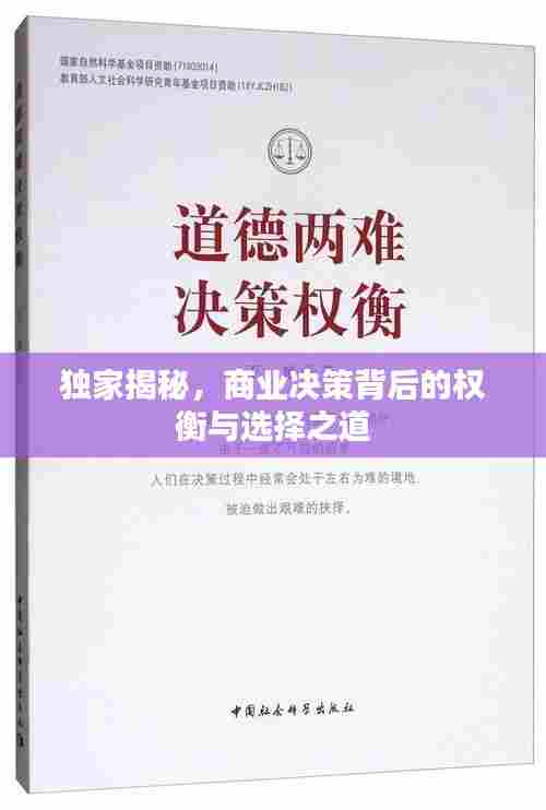 独家揭秘,商业决策背后的权衡与选择之道